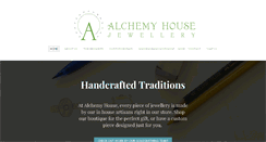 Desktop Screenshot of alchemyhousejewellery.com