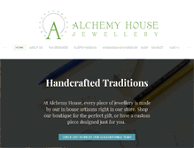 Tablet Screenshot of alchemyhousejewellery.com